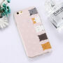 dekking voor iPhone 6 / 6S - lichtroze met katten