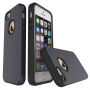 Beschermhoes met voor voor Apple iPhone SE (2016) / 5S - donkerblauw