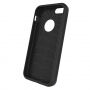 Beschermhoes met voor voor Apple iPhone SE (2016) / 5S - donkerblauw