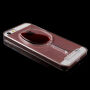 Kunststof deksel met vloeibare wijn in plastic glas voor Apple iPhone SE (2016) / 5S