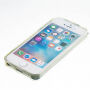 Beschermhoes met zwevende pailletten voor Apple iPhone SE (2016) / 5S - blauwe harten