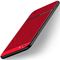 WAKING DRAGON elegante hoes van zacht plastic voor Apple iPhone 6 / 6S - rood