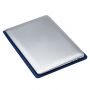 SOYAN kunstlederen enveloppe voor iPad tot 13" / MacBook tot 14" - donkerblauw
