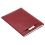 SOYAN kunstlederen enveloppe voor iPad tot 13" / MacBook tot 14" - bordeaux