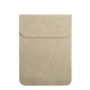 CARTINOE elegante enveloppe met een zak voor kleine spullen voor MacBook Pro 15" - lichtbruin