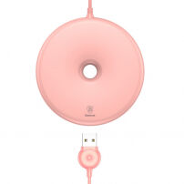 BASEUS draadloze BASEUS draadloze QI lader stijl donut voor Apple iPhone - rozig
