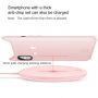 BASEUS draadloze BASEUS draadloze QI lader stijl donut voor Apple iPhone - rozig