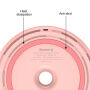 BASEUS draadloze BASEUS draadloze QI lader stijl donut voor Apple iPhone - rozig