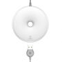 BASEUS draadloze BASEUS draadloze QI lader stijl donut voor iPhone - wit