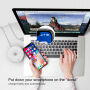 BASEUS draadloze BASEUS draadloze QI lader stijl donut voor iPhone - wit