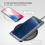 BASEUS draadloze BASEUS draadloze QI lader stijl donut voor iPhone - wit