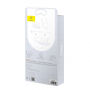 BASEUS draadloze BASEUS draadloze QI lader stijl donut voor iPhone - wit