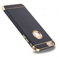 Beschermhoes voor Apple iPhone 6 Plus - goud / zwart
