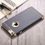 Beschermhoes voor Apple iPhone 6 Plus - goud / zwart