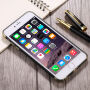Beschermhoes voor Apple iPhone 6 Plus - goud / zwart