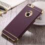 Beschermhoes voor Apple iPhone 6 Plus - goud / bordeauxrood