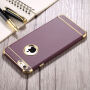 Beschermhoes voor Apple iPhone 6 Plus - goud / bordeauxrood