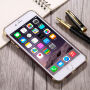 Beschermhoes voor Apple iPhone 6 Plus - goud / bordeauxrood