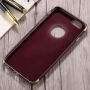 Beschermhoes voor Apple iPhone 6 Plus - goud / bordeauxrood
