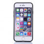 Beschermhoes in houten uitvoering voor Apple iPhone 6 Plus - grijs