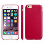 Uiterst dunne hoes van zacht plastic voor Apple iPhone 6 Plus - rood