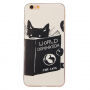 Beschermende plastic hoes voor Apple iPhone 6S Plus / 6 Plus - de kat wil de wereld regeren...