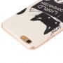 Beschermende plastic hoes voor Apple iPhone 6S Plus / 6 Plus - de kat wil de wereld regeren...