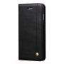 Beschermende flip case gemaakt van kunstleer Apple iPhone 6 Plus - zwart