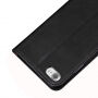 Beschermende flip case gemaakt van kunstleer Apple iPhone 6 Plus - zwart