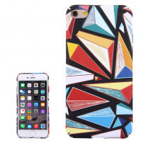 Beschermende plastic hoes voor Apple iPhone 6 Plus - kleurrijke driehoeken
