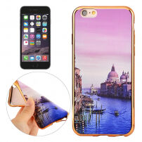 Beschermhoes van zacht kunststof voor de bescherming van Apple iPhone 6 Plus - Venetië