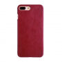 NILLKIN beschermende flip case voor Apple iPhone 7 Plus / 8 Plus - rood