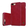 NILLKIN beschermende flip case voor Apple iPhone 7 Plus / 8 Plus - rood