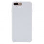 Beschermende siliconenhoes voor Apple iPhone 7 Plus / 8 Plus - wit