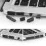 ENKAY Afdekking met afdekraster en stekkers voor MacBook Air 13" (A1237, A1304, A1369, A1369)