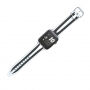 Siliconen band met strepen voor Apple Watch Ultra 49mm / 46mm / 45mm / 44mm / 42mm - zwart-wit