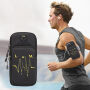 Universele Sportengeval/Handzak voor Apple-iPhone / iPod - zwart