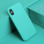 BASEUS beschermhoes van BASEUS siliconen voor Apple iPhone XS - turquoise