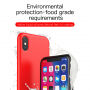 BASEUS beschermhoes van BASEUS siliconen voor Apple iPhone XS - turquoise