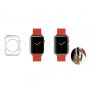 Beschermhoes van zacht plastic voor Apple Watch 38mm - transparant