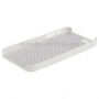 Beschermende plastic hoes voor Apple iPhone 5 / 5S / SE (2016) - wit / zwart