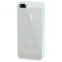 Ultradunne hoes met gekleurd frame voor Apple iPhone 5 / 5S / SE (2016) - muntachtig