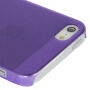 Uiterst dunne plastic hoes voor iPhone 5 / 5S / SE (2016) - violet