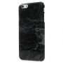 Beschermhoes van zacht kunststof voor de bescherming van Apple iPhone 6 Plus - zwart marmer
