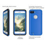 Waterdichte koffer voor duiken tot 3 meter diep iPhone 8 Plus / 7 Plus - blauw
