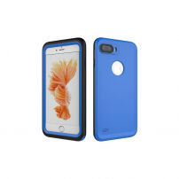 Waterdichte koffer voor duiken tot 3 meter diep iPhone 8 Plus / 7 Plus - blauw