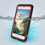 Waterdichte koffer voor duiken tot 3 meter diep iPhone 8 Plus / 7 Plus - rood