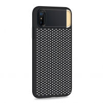 JOYROOM-hoes met standaard voor Apple iPhone XS - zwart