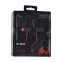 ROMIX Sporten Draadloze Draadloze Bluetooth-Hoofdtelefoon voor Microfoon Apple iPhone - rood