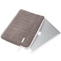 ORICO tweed zakje voor Apple MacBook Pro 13" / Air 13" - beige